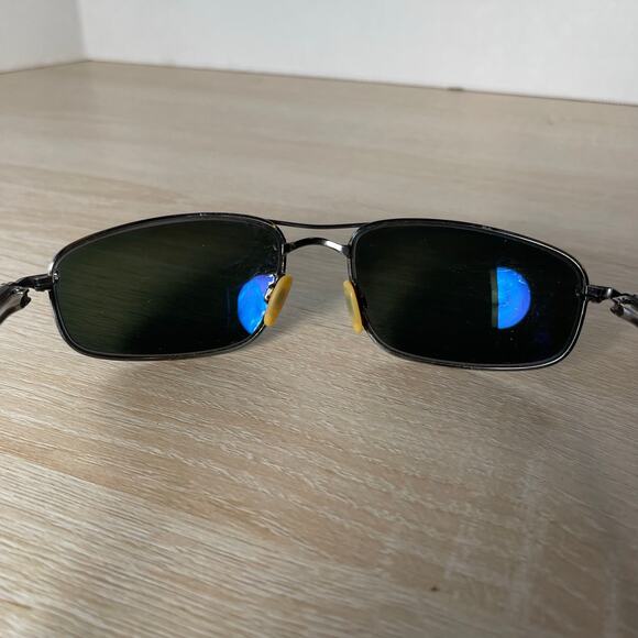 Maui Jim MJ-162-02 Kahuna Sunglasses READ Marble Gunmetal Aviator Japan - Picture 9 of 13